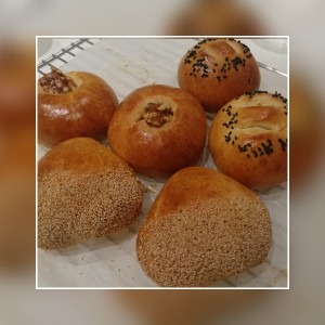 秋を先取ってあんぱん！