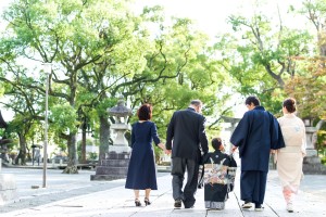 甥っ子七五三